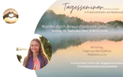 Tagesseminar vom 8. September 2024 mit Christina von Dreien und Bestsellerautor Tijn Touber